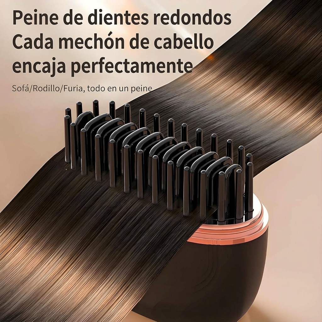 MINI PEINE ALISADOR DE PELO INALAMBRICO